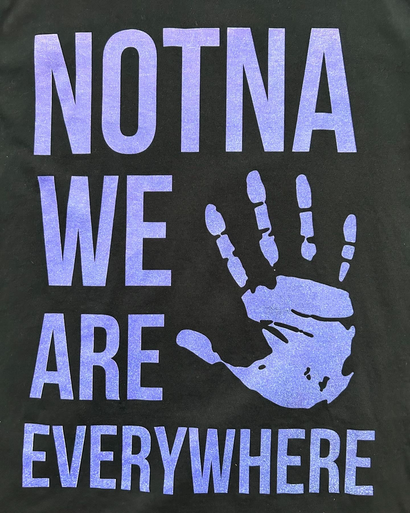 Purple Notna tee
