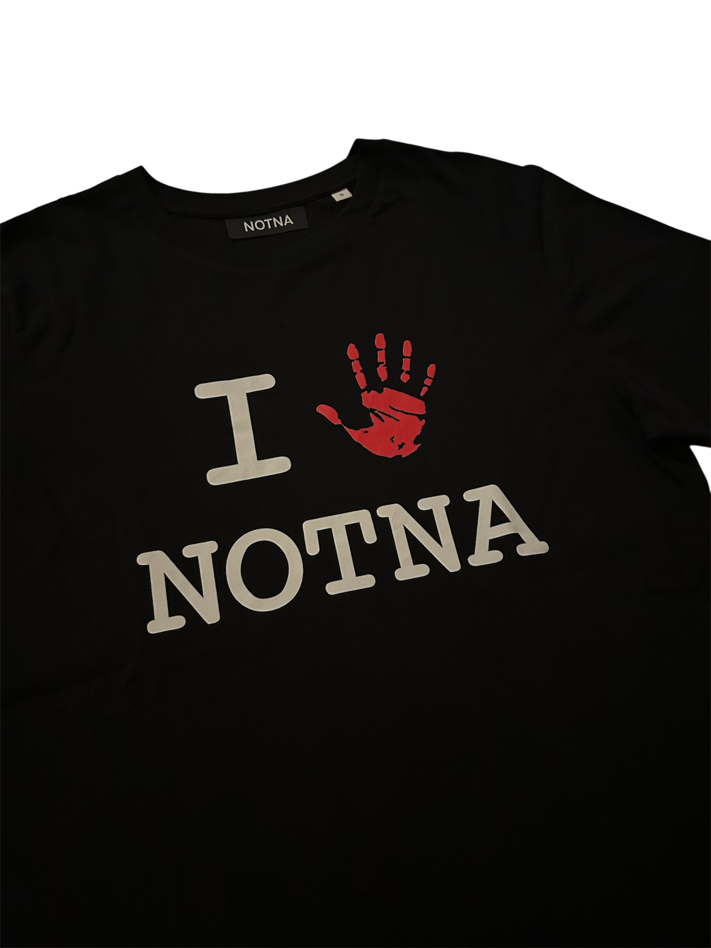 Black Tee I love Notna