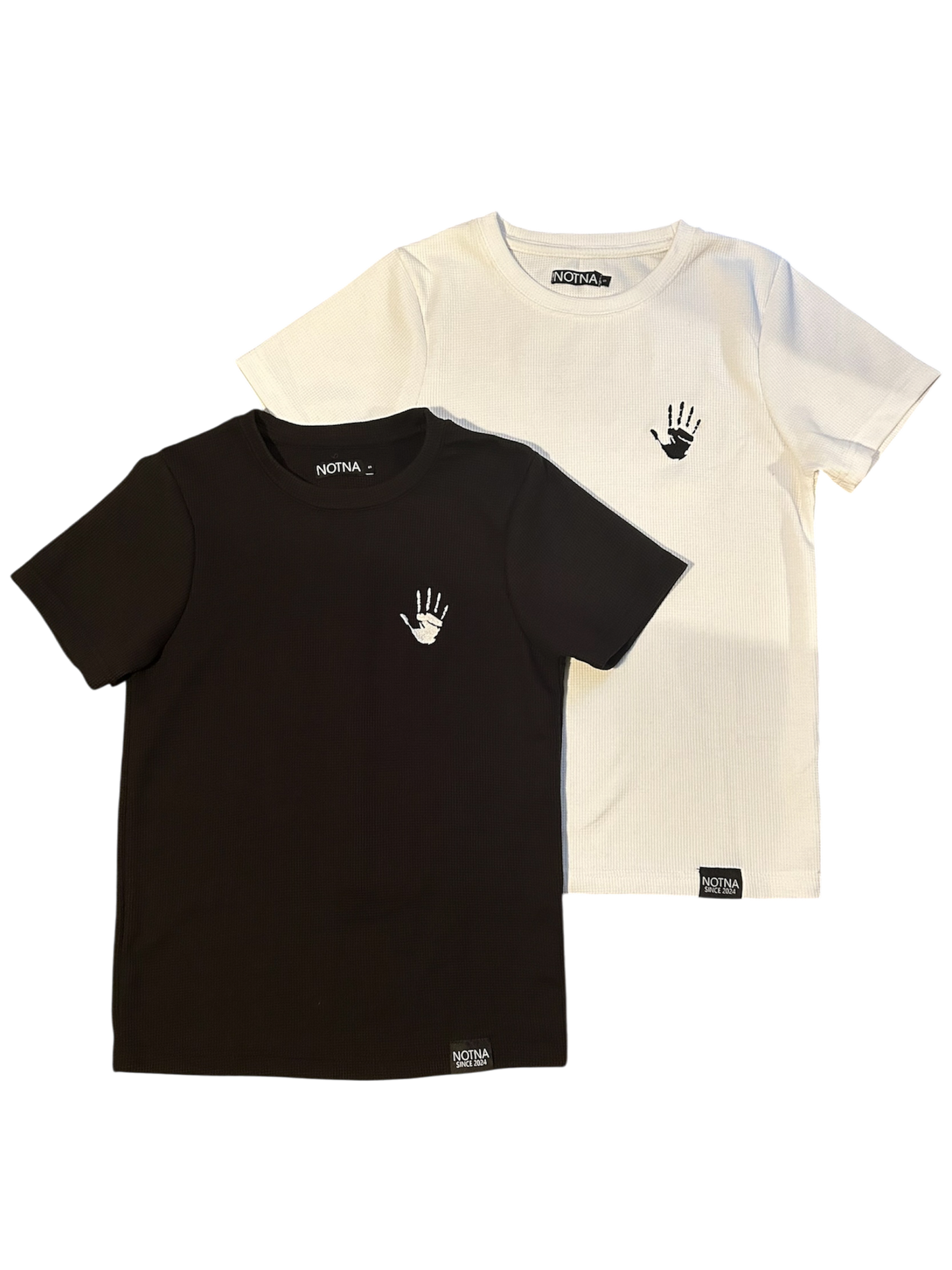 2 basic waffle tee