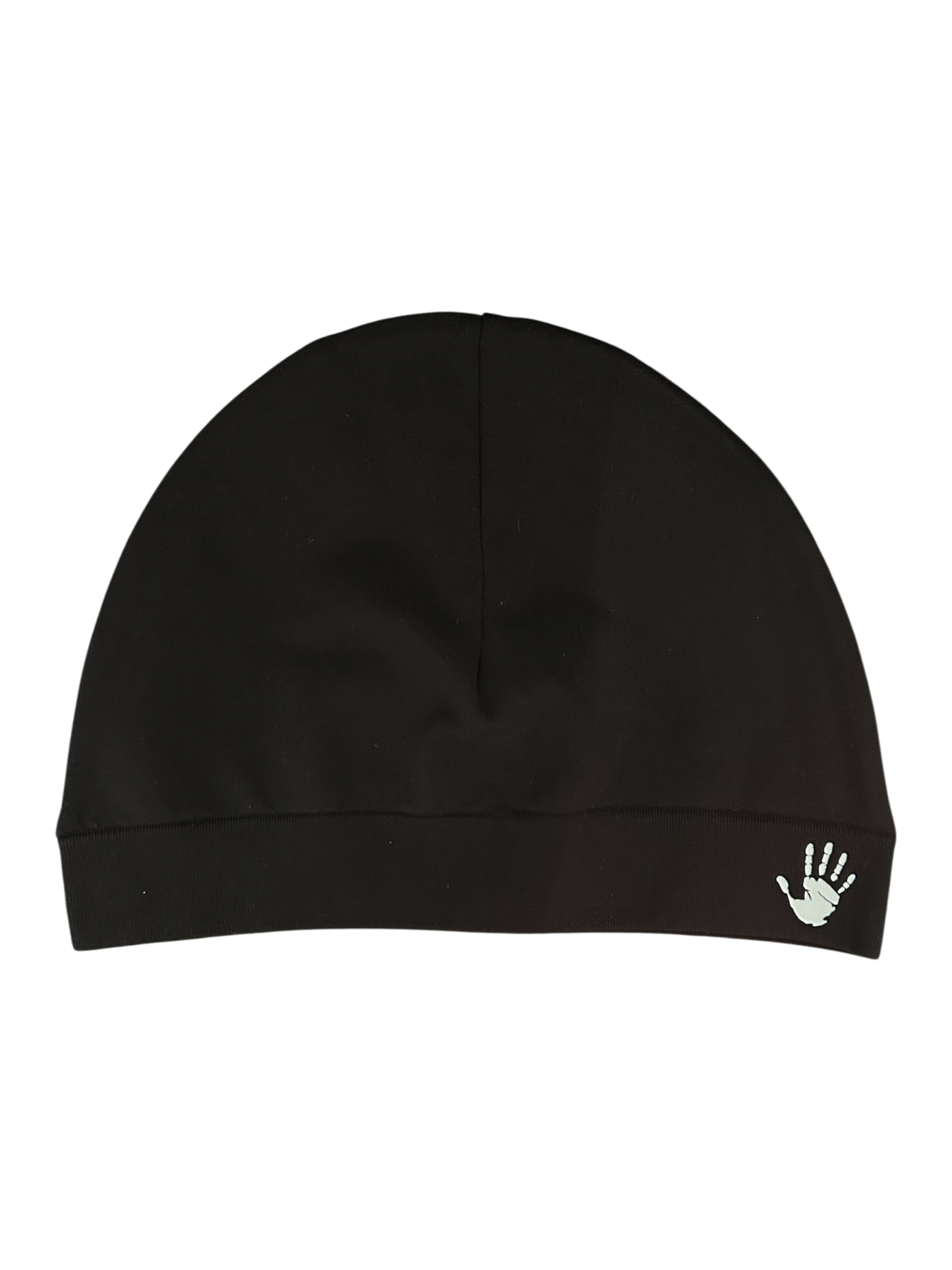 Black skull cap