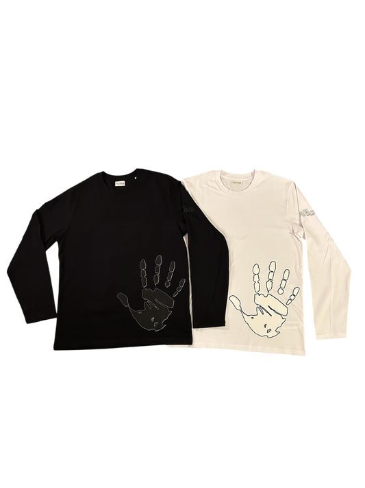 Black and White mark longsleeve