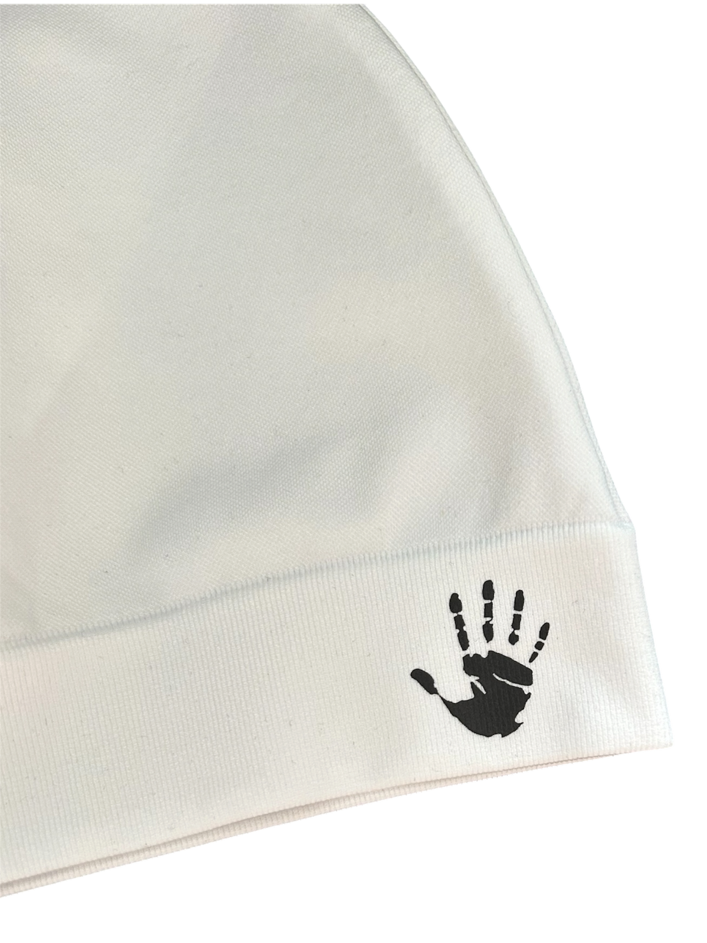 White skull cap