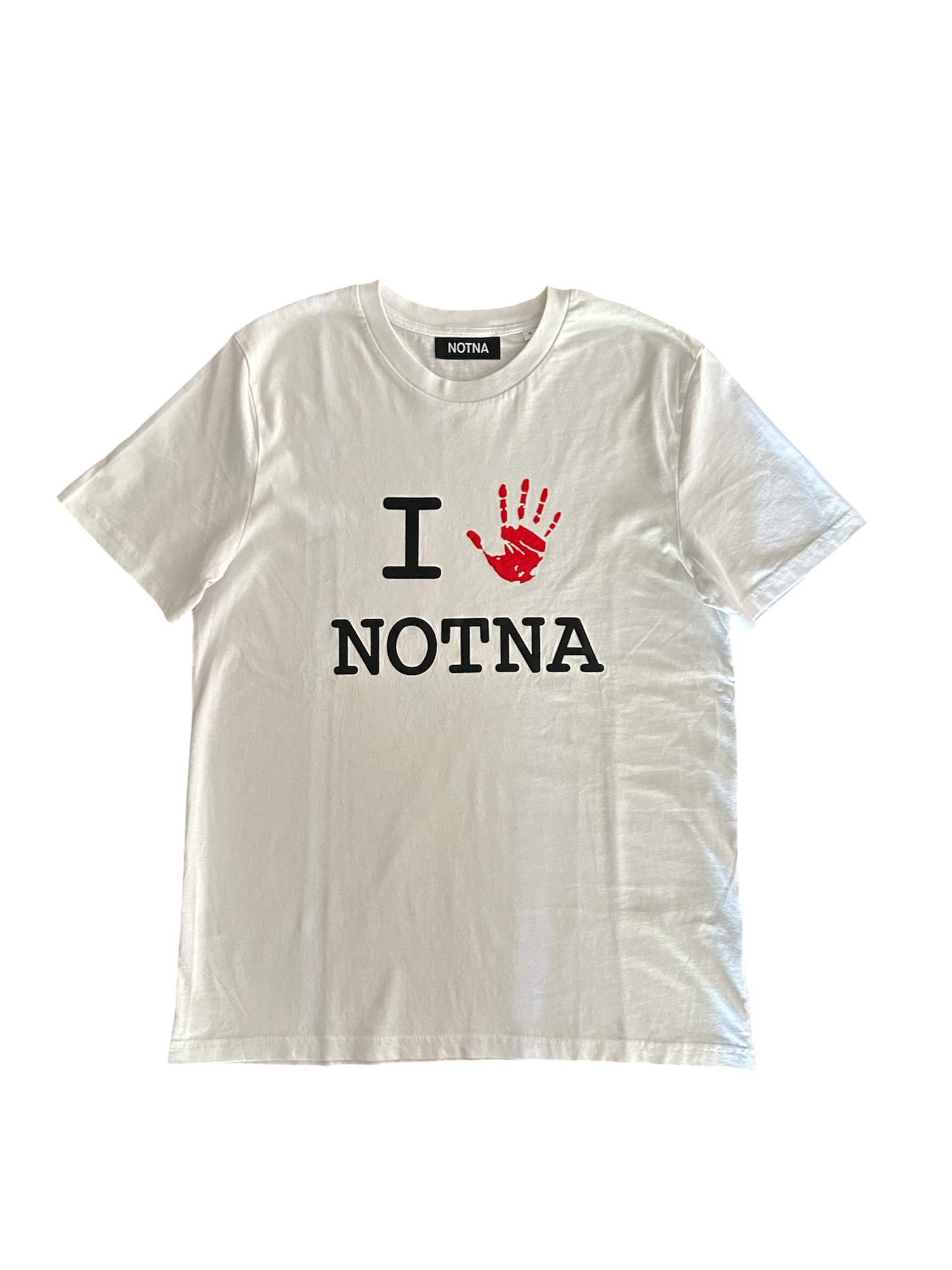 White Tee I love Notna