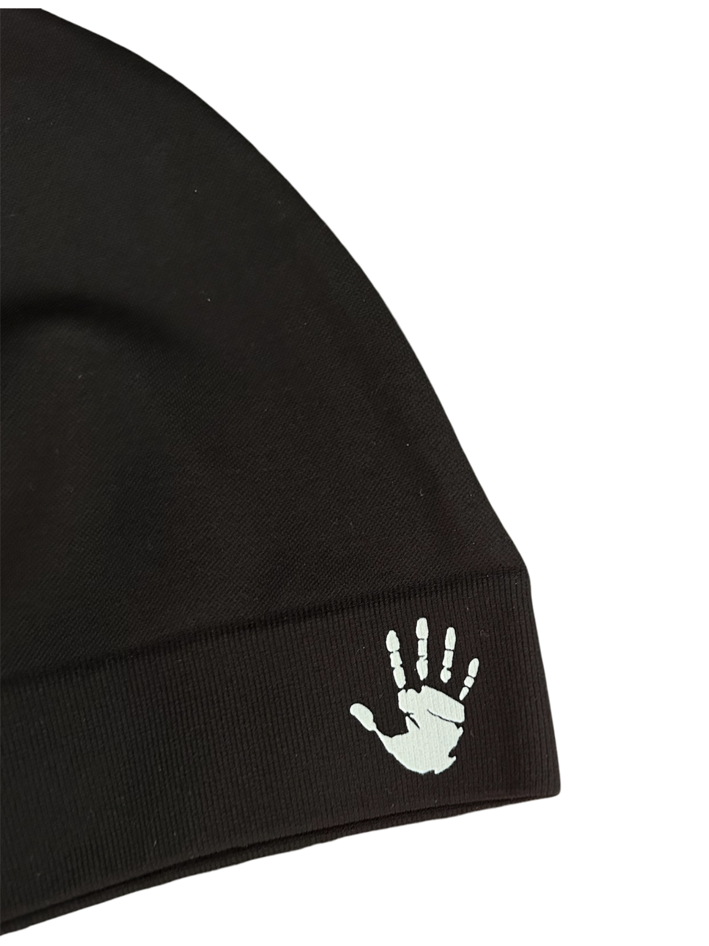 Black skull cap