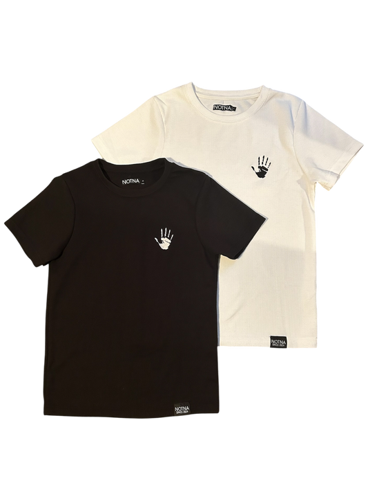 2 basic waffle tee