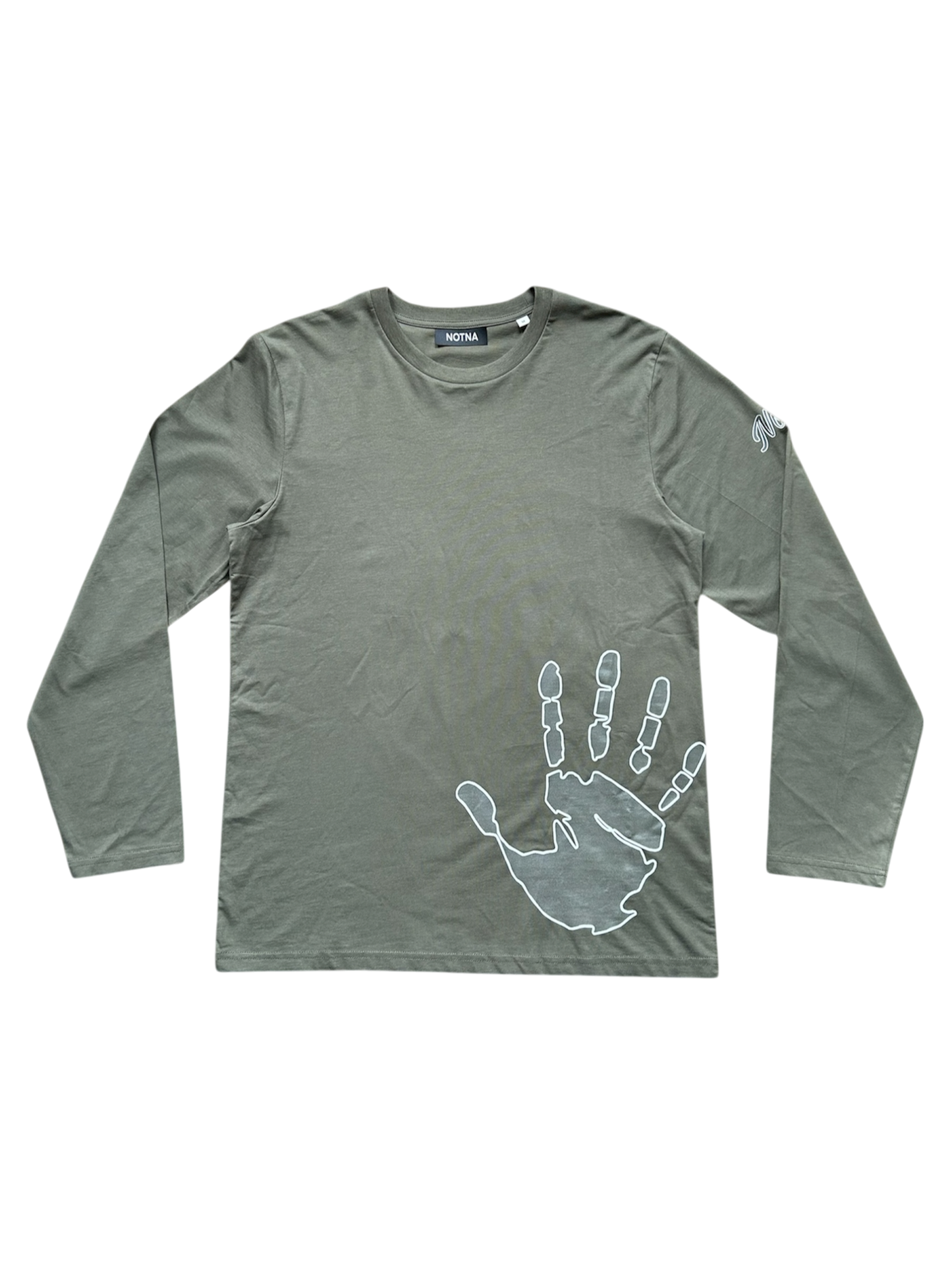Khaki and Blue mark longsleeve